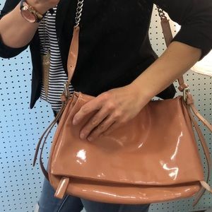 Iacucci Italian patent leather handbag